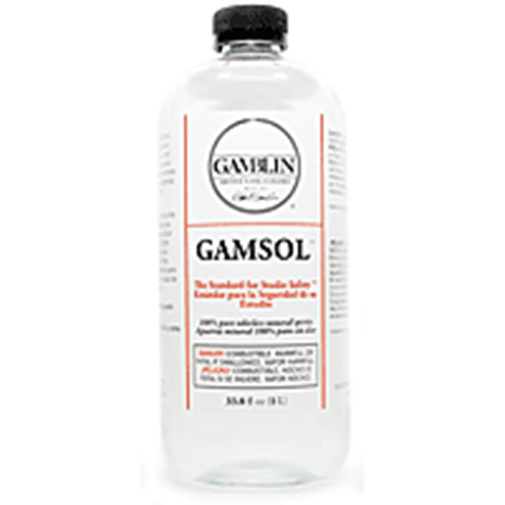 Gamblin, Paint Medium, Art & School, Gamsol, 32 ounce, 122840